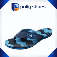 Sandalias con chanclas con tanga azul y negra Talla 7 Mediana